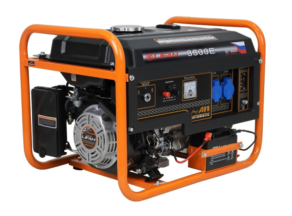 Бензиновый генератор Lifan 3 GF-7 (LF3500E) фото