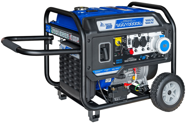 Бензиновый инверторный генератор ТСС SGG 10000Ei стационарный фото