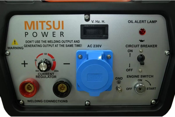 Бензиновый сварочный генератор Mitsui ZMW 200 DC для газового котла Бензиновый сварочный генератор Mitsui ZMW 200 DC для газового котла фото