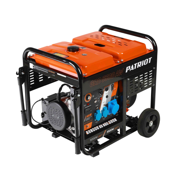 Дизельный генератор PATRIOT GRD 5500 AW 472702255 для дачи фото