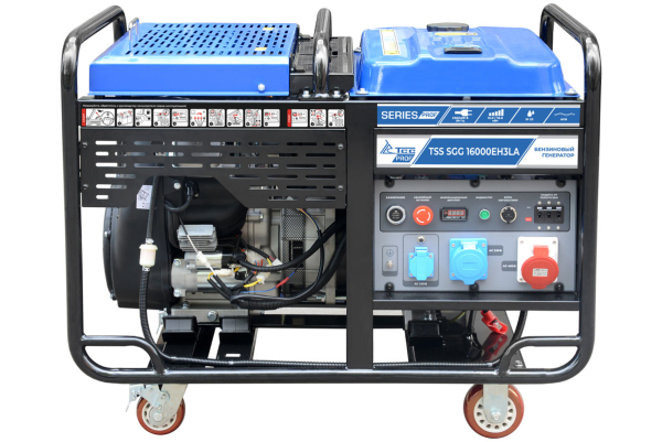 Бензиновый генератор ТСС SGG 16000EH3LA для дома фото