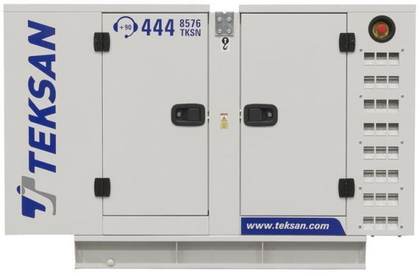 Дизельный генератор TEKSAN TJ50PE5L в кожухе  4-х тактный фото
