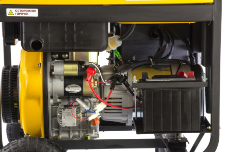 Дизельный генератор DENZEL DD6300Е фото