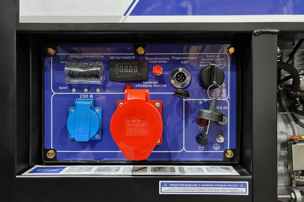 Дизельный генератор ТСС SDG 9000EH3A 100031 синхронный фото