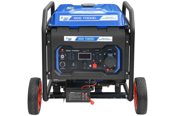 Бензиновый инверторный генератор ТСС SGG 7000Ei 4-х тактный фото