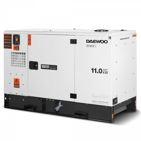 Дизельный генератор DAEWOO DDW 14 SSE-3 DDW 14 SSE-3 для гаража фото