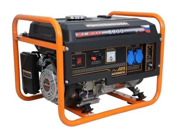 Бензиновый генератор Lifan 3 GF-6 (LF3500) портативный фото