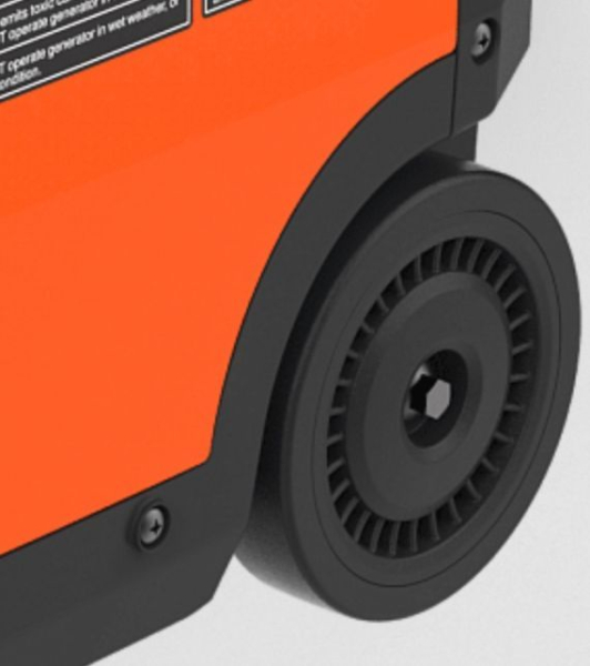 Бензиновый инверторный генератор Zongshen BQH 3500 переносной фото