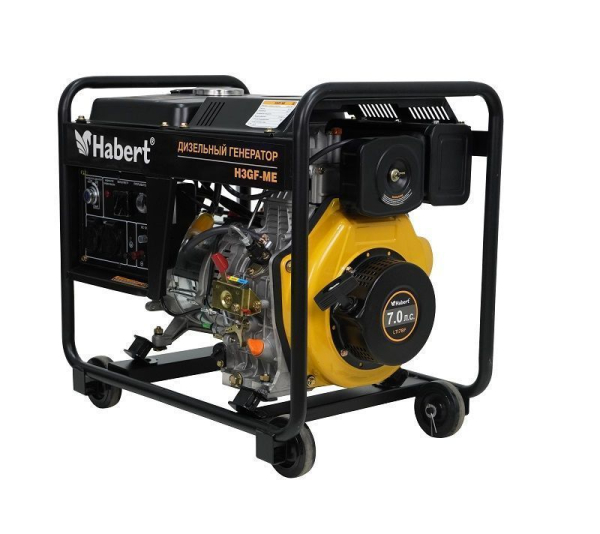 Дизельный генератор Habert H3GF-ME 57566 для гаража фото