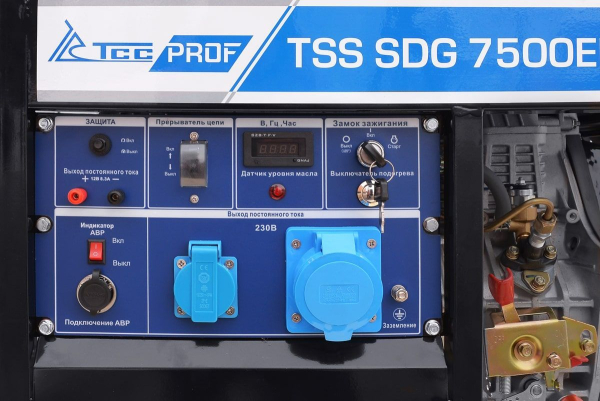 Дизельный генератор ТСС SDG 7500EHA 100026 2-х тактный Дизельный генератор ТСС SDG 7500EHA 100026 2-х тактный фото