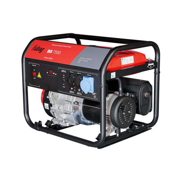Бензиновый генератор Fubag BS 7500 для гаража фото