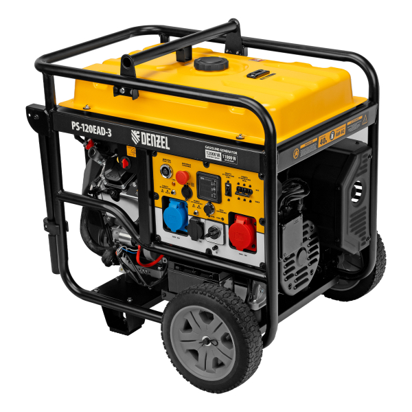 Бензиновый генератор DENZEL PS-120EAD-3 фото
