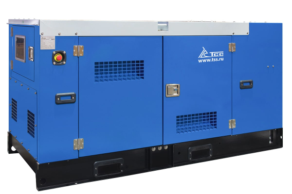 Дизельный генератор ТСС АД-50С-Т400 в шумозащитном кожухе 025375 промышленный фото