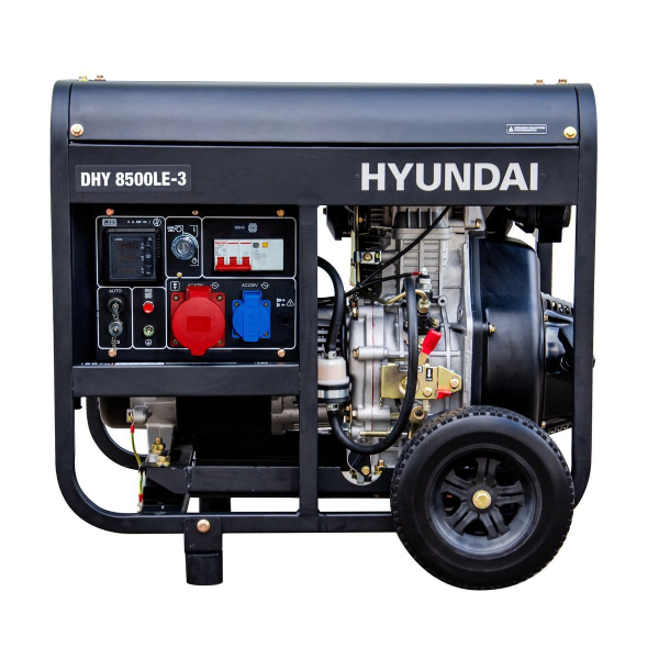 Дизельный генератор Hyundai DHY 8500LE-3  2-х тактный Дизельный генератор Hyundai DHY 8500LE-3  2-х тактный фото