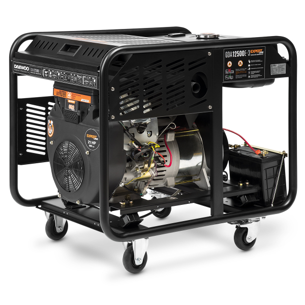 Бензиновый генератор DAEWOO GDA 12500E-3 для дома фото