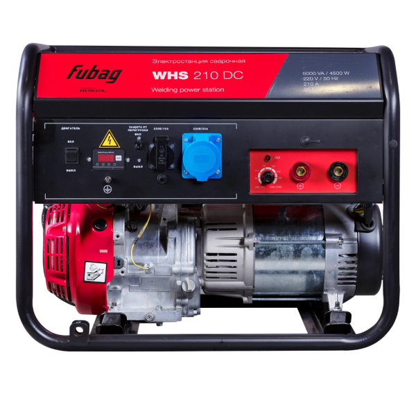Бензиновый сварочный генератор Fubag WHS 210 DC 646245 фото
