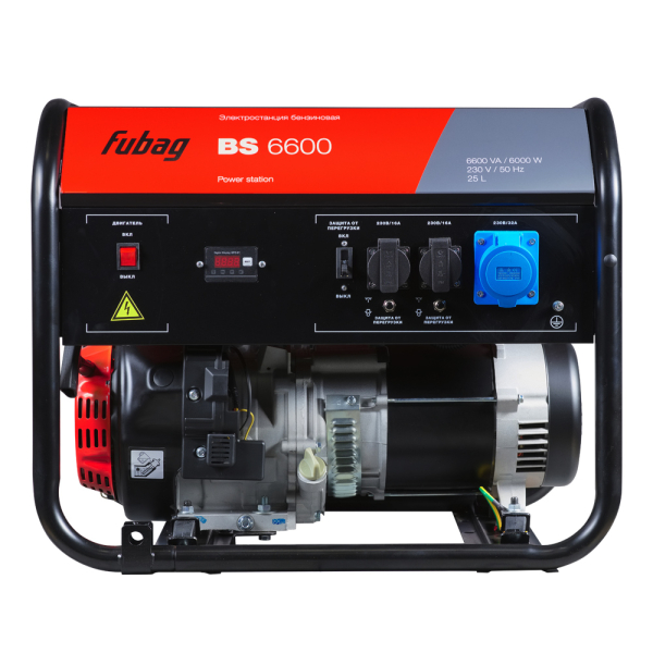 Бензиновый генератор Fubag BS 6600 для гаража фото