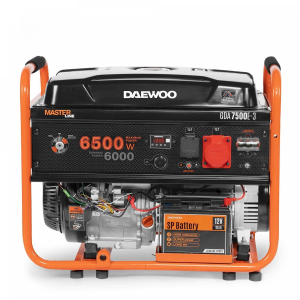 Бензиновый генератор DAEWOO GDA 7500E-3 для газового котла Бензиновый генератор DAEWOO GDA 7500E-3 для газового котла фото
