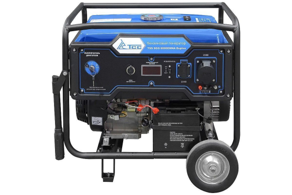 Бензиновый генератор ТСС SGG 6000EHNA Duplex для дома фото