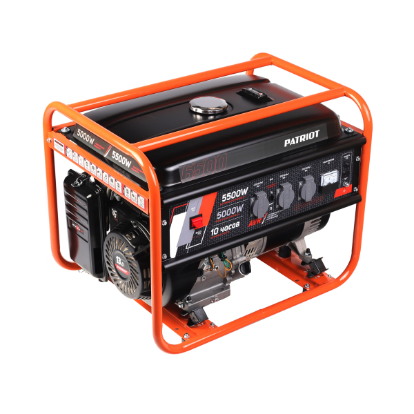 Бензиновый генератор PATRIOT SRGE 6500 портативный фото