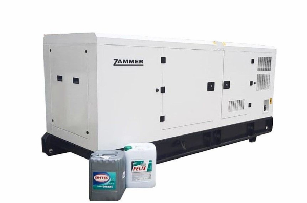 Дизельный генератор Zammer AD-50-Т400 в кожухе с выносным АВР 00002228 промышленный фото