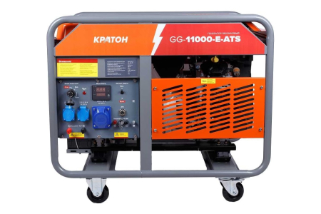 Бензиновый генератор КРАТОН GG-11000-E-ATS фото